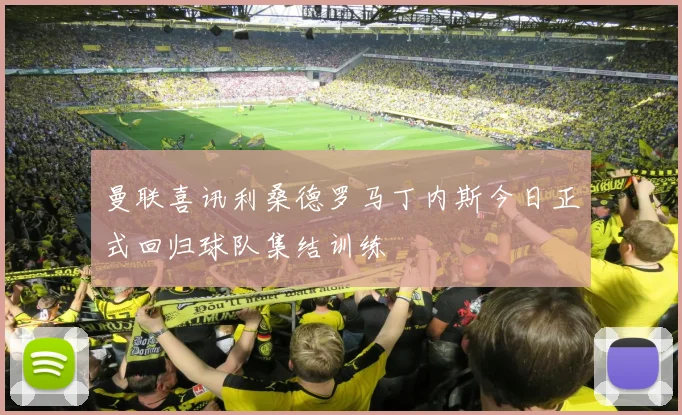 曼联喜讯利桑德罗马丁内斯今日正式回归球队集结训练